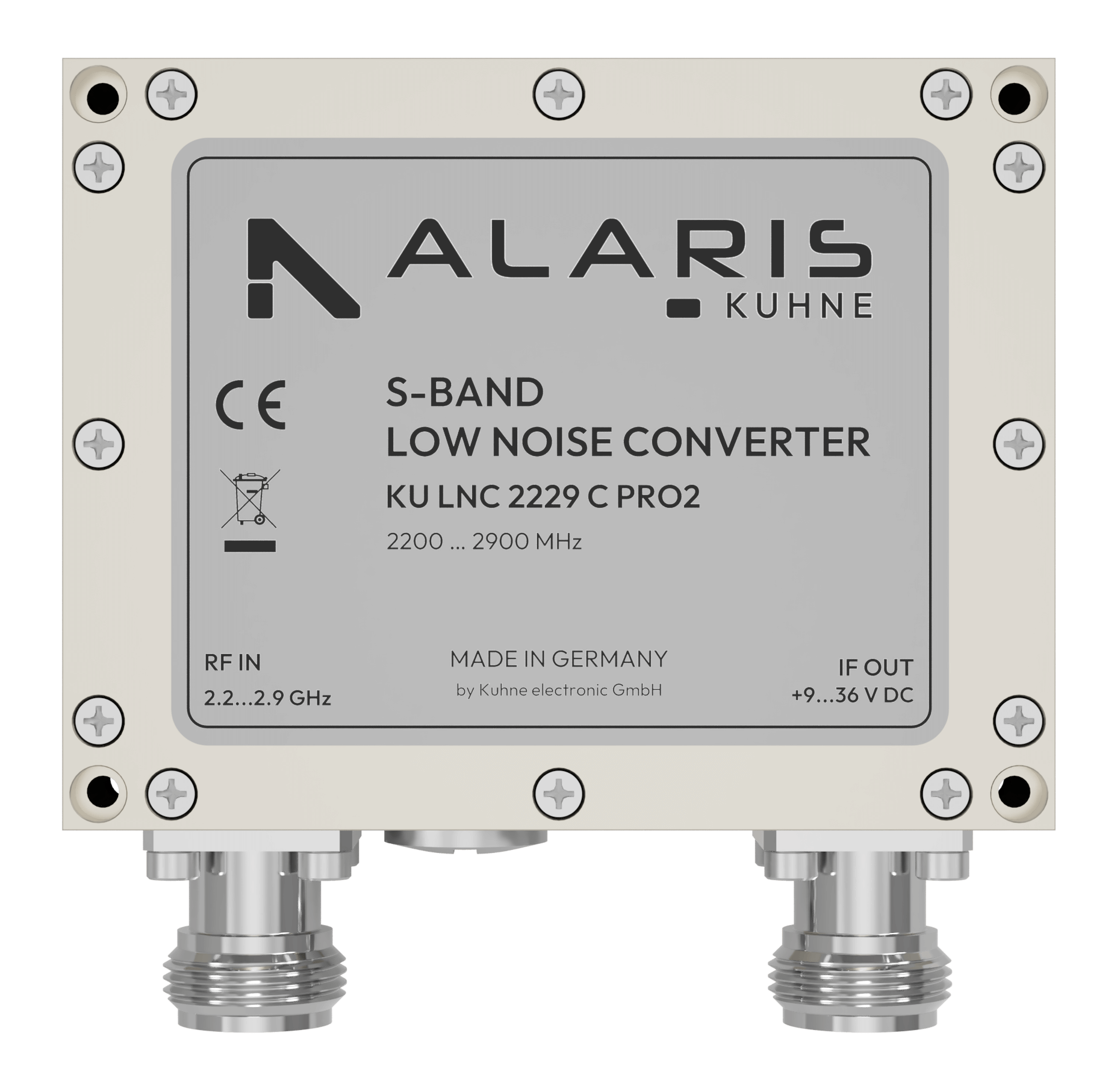 Down Converter, 2200 ... 2900 MHz (KU LNC 2229 C PRO2)